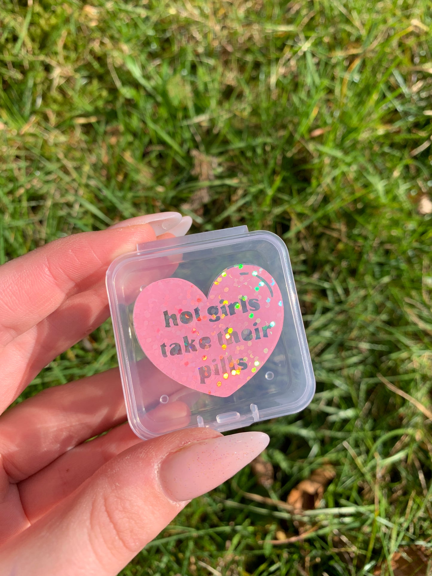 Hot Girls Take Their Pills Medicine Pot