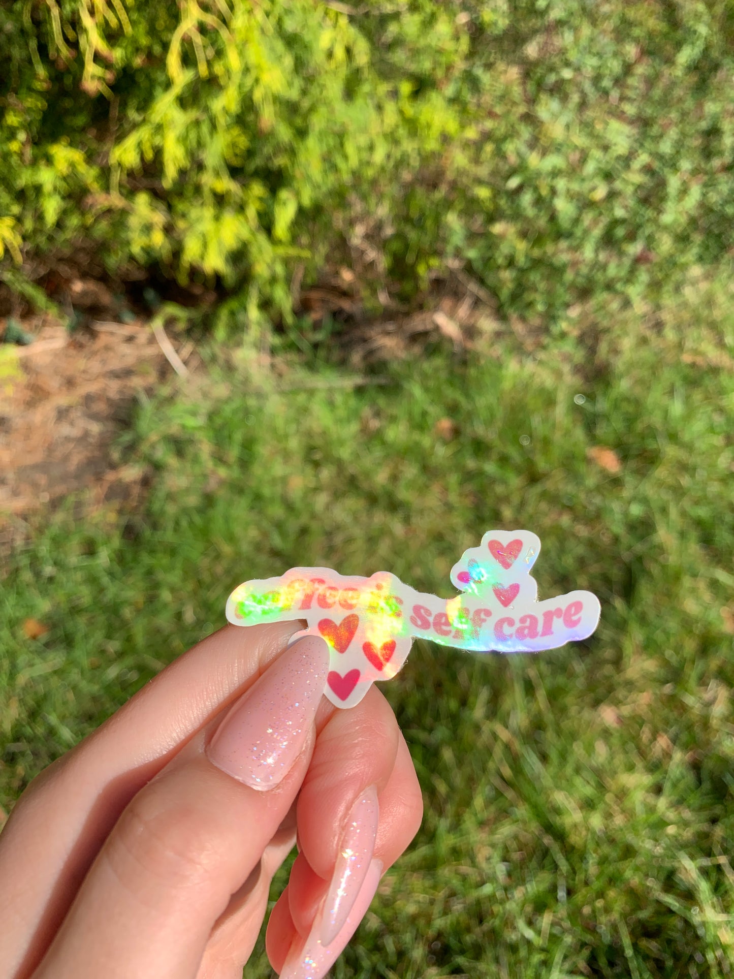 Coffee is Self-Care Die-Cut Sticker