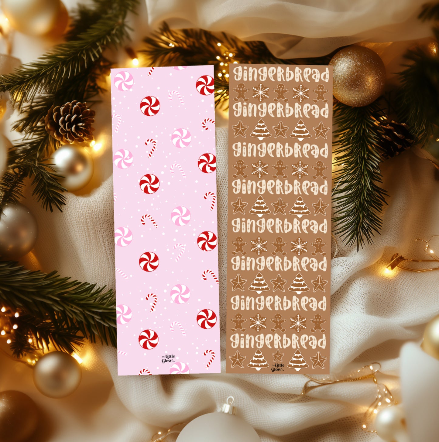 Blue Winter Wonderland Bookmark