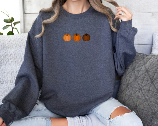 Tricolour Pumpkin Sweatshirt