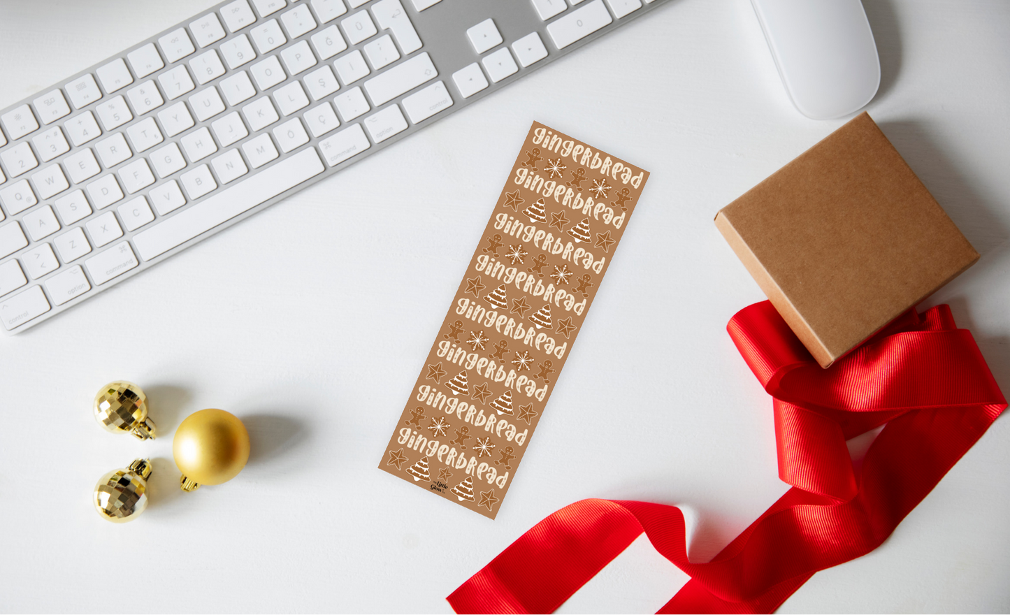 Gingerbread Cookies Bookmark