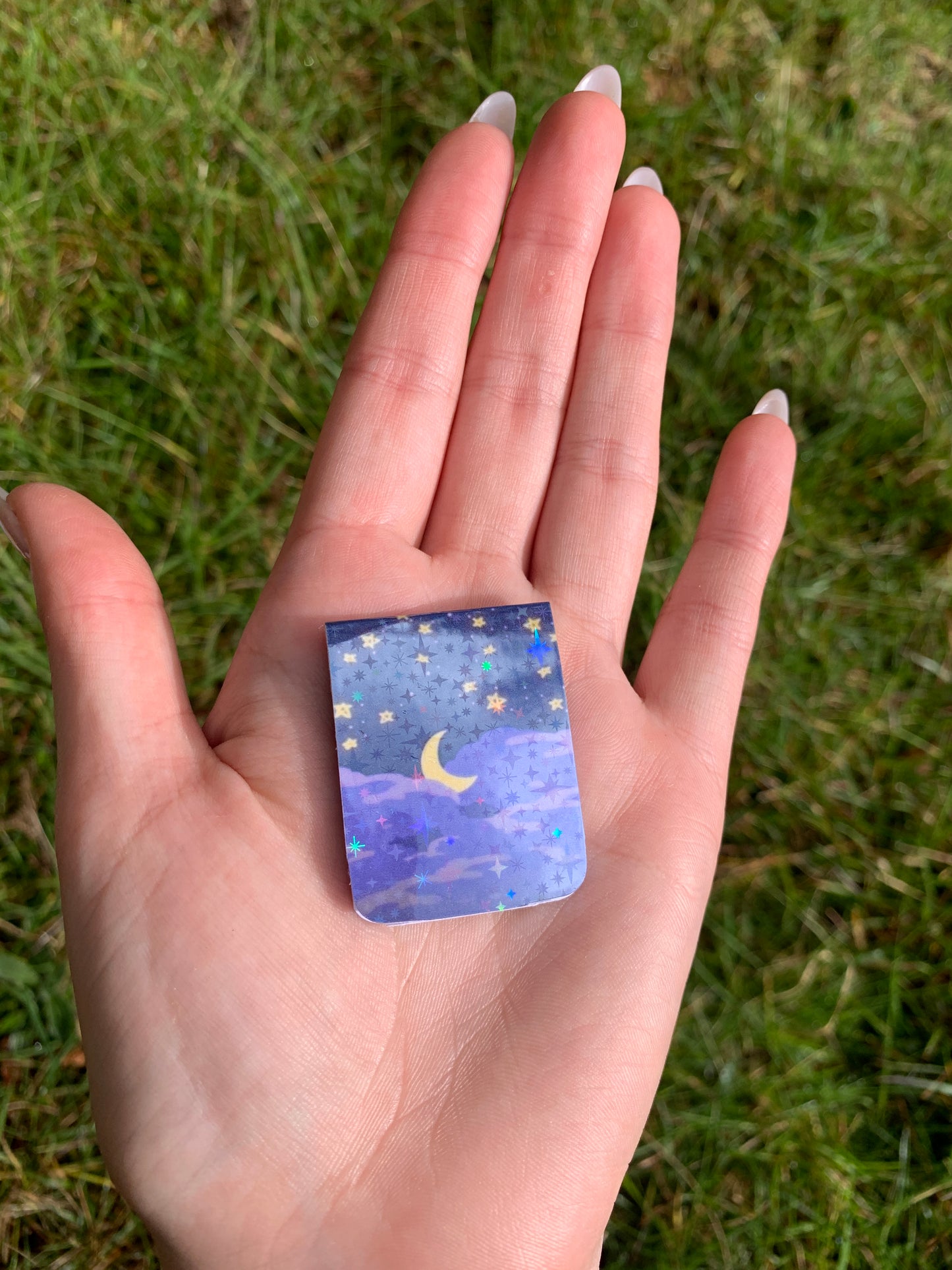 Night Sky Magnetic Bookmark